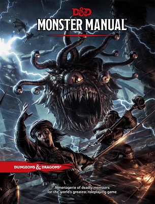 The Dungeons and Dragons, 5th Edition Monster Manual